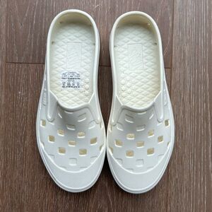 Vans Kids Off-White Slip-On Slippers